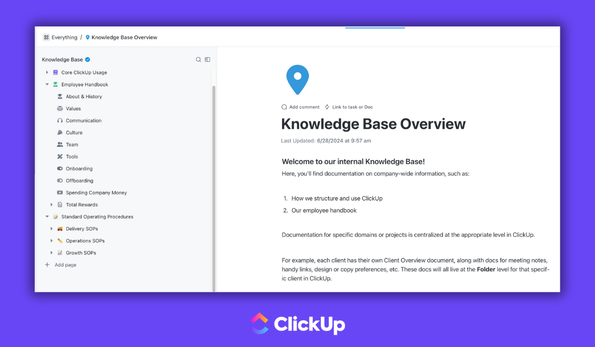 ClickUp vs. Teamwork.com - ClickUp View for Multiple Projects (3)